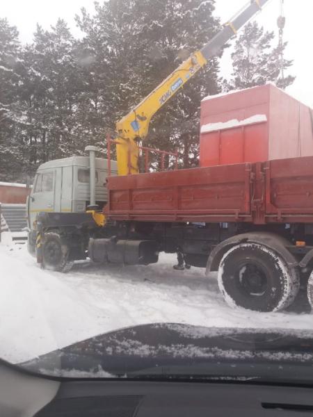 Самосвал Камаз 65117 (СЗАП 3517В)  с КМУ. — фото 3